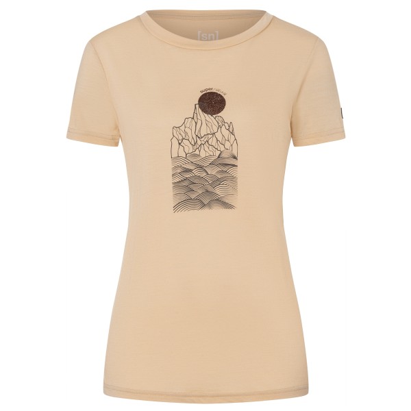 super.natural - Women's Preikestolen Cliffs Tee - Merinoshirt Gr L beige super.natural - Women's Preikestolen Cliffs Tee - Merinoshirt Gr L beige von Super.Natural