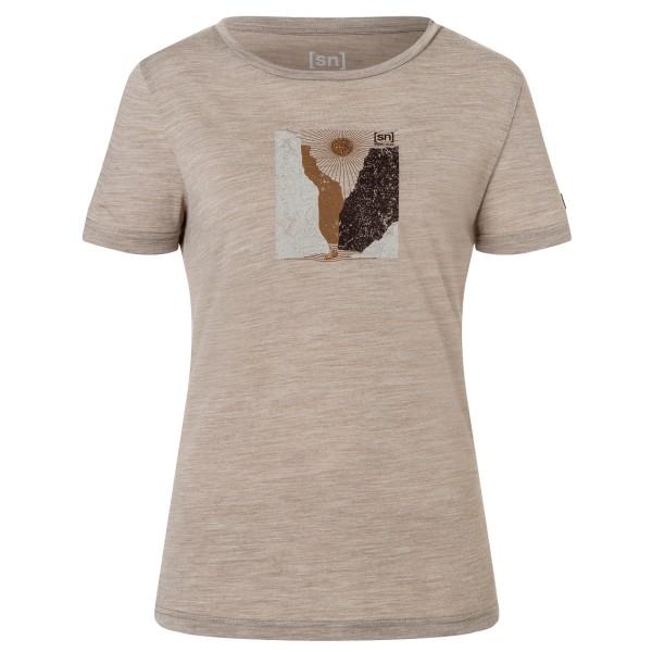 super.natural - Women's Rio Grande Tee - Merinoshirt Gr M grau super.natural - Women's Rio Grande Tee - Merinoshirt Gr M grau von Super.Natural