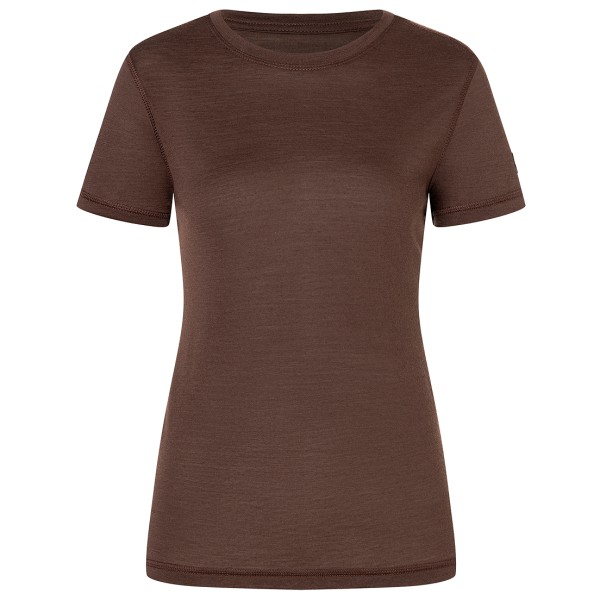 super.natural - Women's Sierra 140 Tee - Merinoshirt Gr L braun von Super.Natural