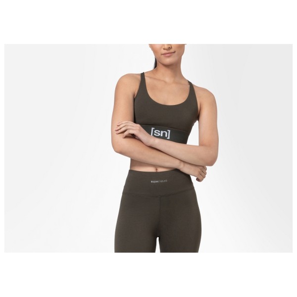 super.natural - Women's Super Top - Sport-BH Gr 42 - XL weiß von Super.Natural