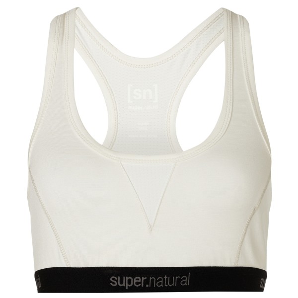 super.natural - Women's Tundra 220 Semplice Bra - Sport-BH Gr M weiß von Super.Natural