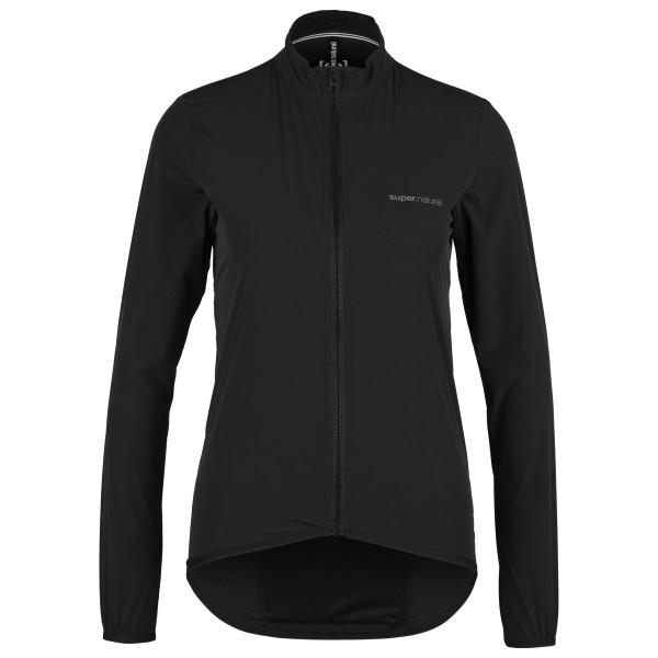 super.natural - Women's Unstoppable Windbreaker - Fahrradjacke Gr L schwarz von Super.Natural