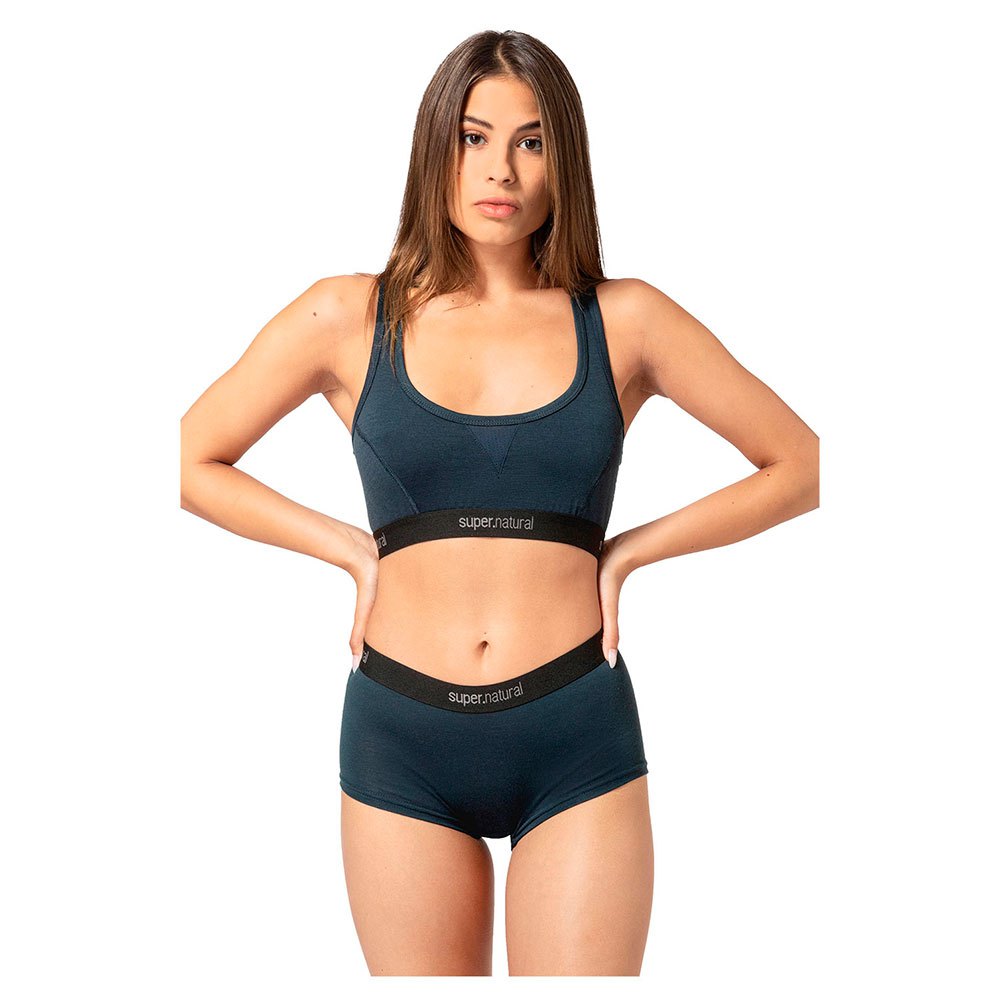 Super.natural Tundra 220 Semplice Sports Bra Blau L Frau Super.natural Tundra 220 Semplice Sports Bra Blau L Frau von Super.natural