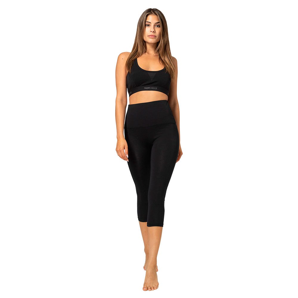 Super.natural Tundra175 3/4 Leggings Schwarz M Frau Super.natural Tundra175 3/4 Leggings Schwarz M Frau von Super.natural