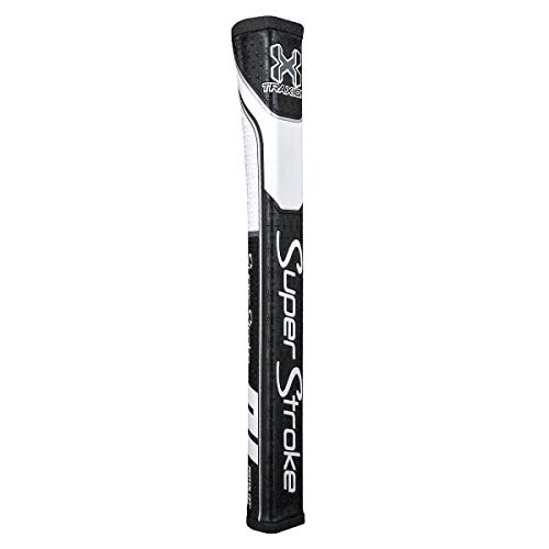Super Stroke Unisex-Erwachsene Putter Grip SuperStroke Traxion Pistol GT 2.0 Golf-Puttergriff, Schwarz/Weiß, Tour Super Stroke Unisex-Erwachsene Putter Grip SuperStroke Traxion Pistol GT 2.0 Golf-Puttergriff, Schwarz/Weiß, Tour von Super Stroke