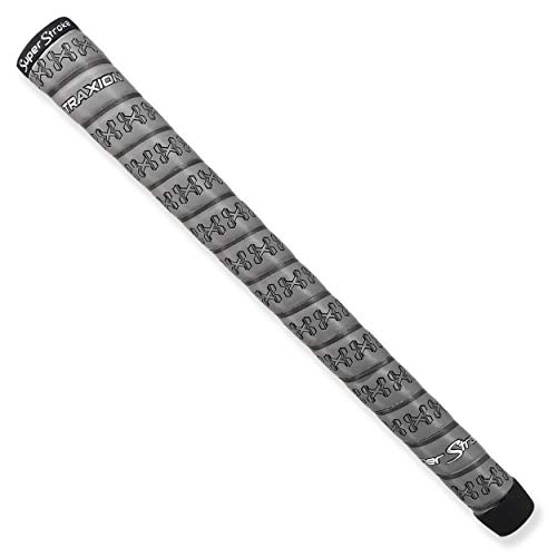 Super Stroke Unisex-Erwachsene SuperStroke Traxion Wrap Mittelgroßer Golfgriff, Grau, Midsize Super Stroke Unisex-Erwachsene SuperStroke Traxion Wrap Mittelgroßer Golfgriff, Grau, Midsize von Super Stroke