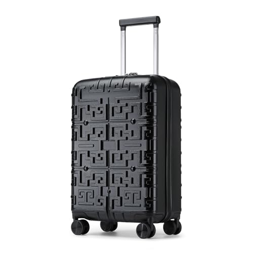 Supercase Koffer Reisekoffer Trolley Handgepäck mit TSA PP Hartschalenkoffer 4 Spinner Rollen Rollkoffer Schwarz 55x 35x 23cm Supercase Koffer Reisekoffer Trolley Handgepäck mit TSA PP Hartschalenkoffer 4 Spinner Rollen Rollkoffer Schwarz 55x 35x 23cm von Supercase