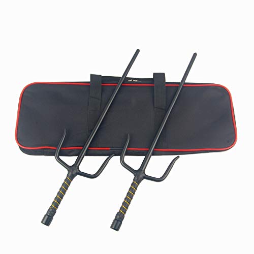 Superdo Sai & Koffer für Kampfsport, aus Metall, Zylinderform, Schwarz, 19 Stück Superdo Sai & Koffer für Kampfsport, aus Metall, Zylinderform, Schwarz, 19 Stück von Superdo