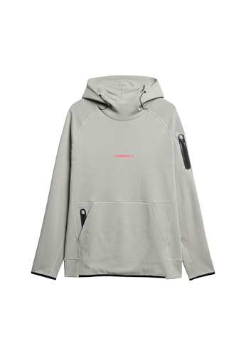 Superdry, Sweats TECH Logo Hood, M2013728A, Slate Iron, L, Man, Adulto Superdry, Sweats TECH Logo Hood, M2013728A, Slate Iron, L, Man, Adulto von Superdry