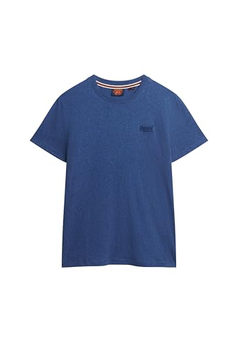 Superdry, T.Shirt Essential Logo EMB Tee, M1011245A, Bright Blue Marl, M, Man, Adulto Superdry, T.Shirt Essential Logo EMB Tee, M1011245A, Bright Blue Marl, M, Man, Adulto von Superdry