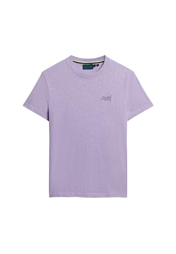 Superdry, T.Shirt Essential Logo EMB Tee, M1011245A, Iris Purple Marl, L, Man, Adulto Superdry, T.Shirt Essential Logo EMB Tee, M1011245A, Iris Purple Marl, L, Man, Adulto von Superdry