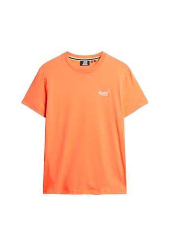 Superdry, T.Shirt Essential Logo EMB Tee, M1011245A, Sunburst Coral, 2XL, Man, Adulto Superdry, T.Shirt Essential Logo EMB Tee, M1011245A, Sunburst Coral, 2XL, Man, Adulto von Superdry