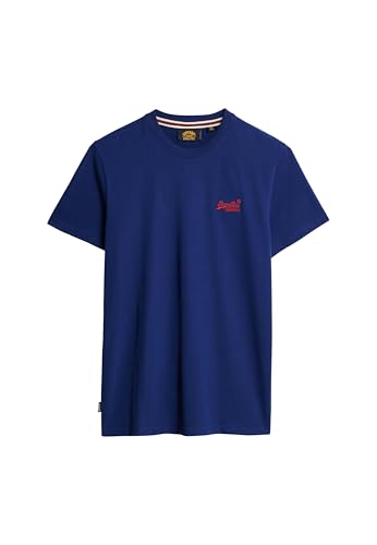 Superdry, T.Shirt Essential Logo EMB Tee, M1011245A, Supermarine Navy, 3XL, Man, Adulto Superdry, T.Shirt Essential Logo EMB Tee, M1011245A, Supermarine Navy, 3XL, Man, Adulto von Superdry