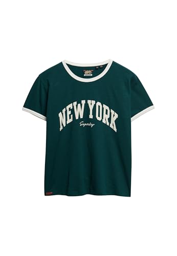Superdry ATH ESS Ringer Fitted T-Shirt für Herren Superdry ATH ESS Ringer Fitted T-Shirt für Herren von Superdry