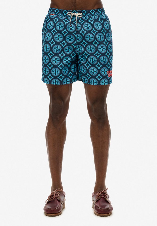 Superdry Badeshorts TILE PRINT 17 SWIM SHORT Superdry Badeshorts TILE PRINT 17 SWIM SHORT von Superdry