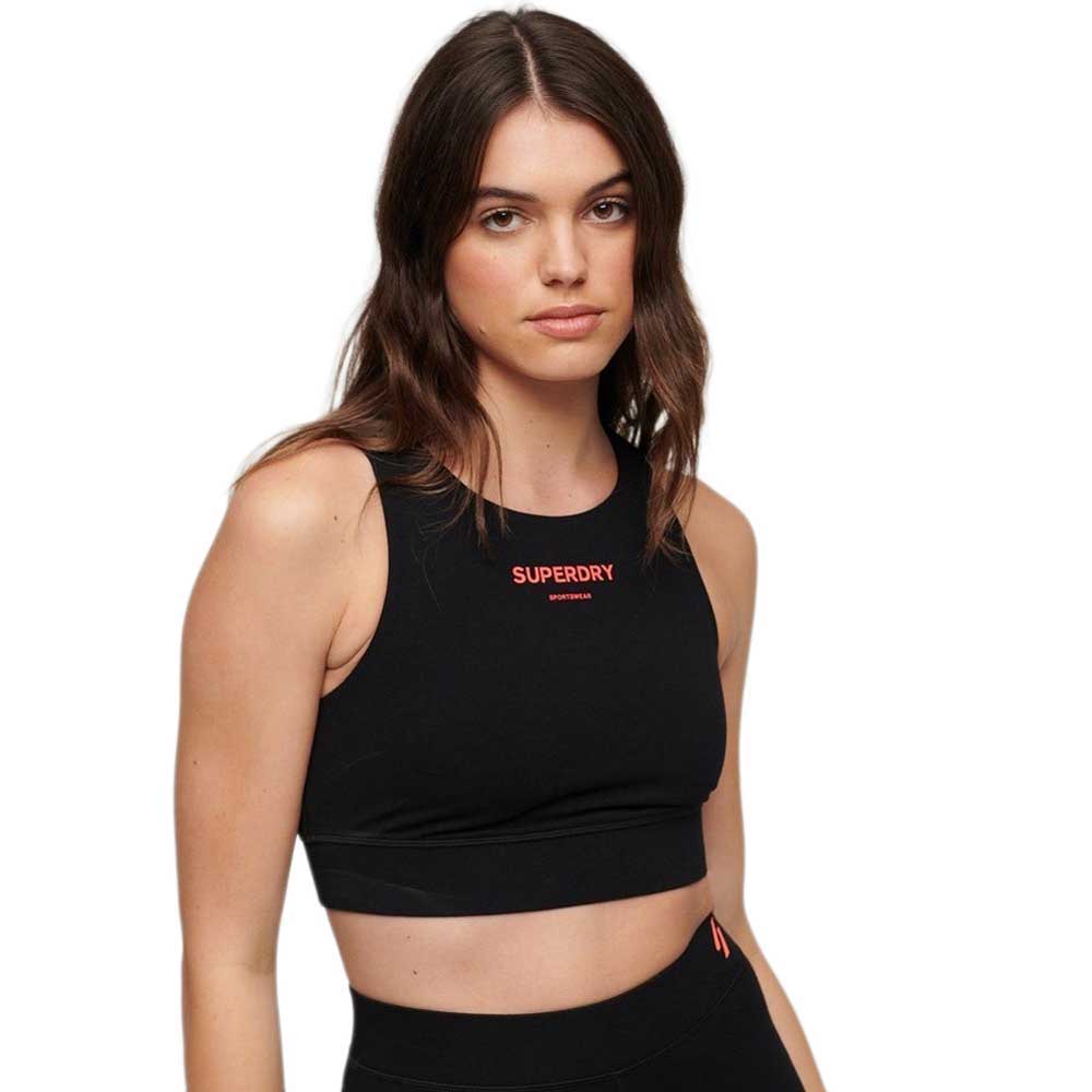 Superdry Core Sport Sports Top Schwarz XS Frau Superdry Core Sport Sports Top Schwarz XS Frau von Superdry