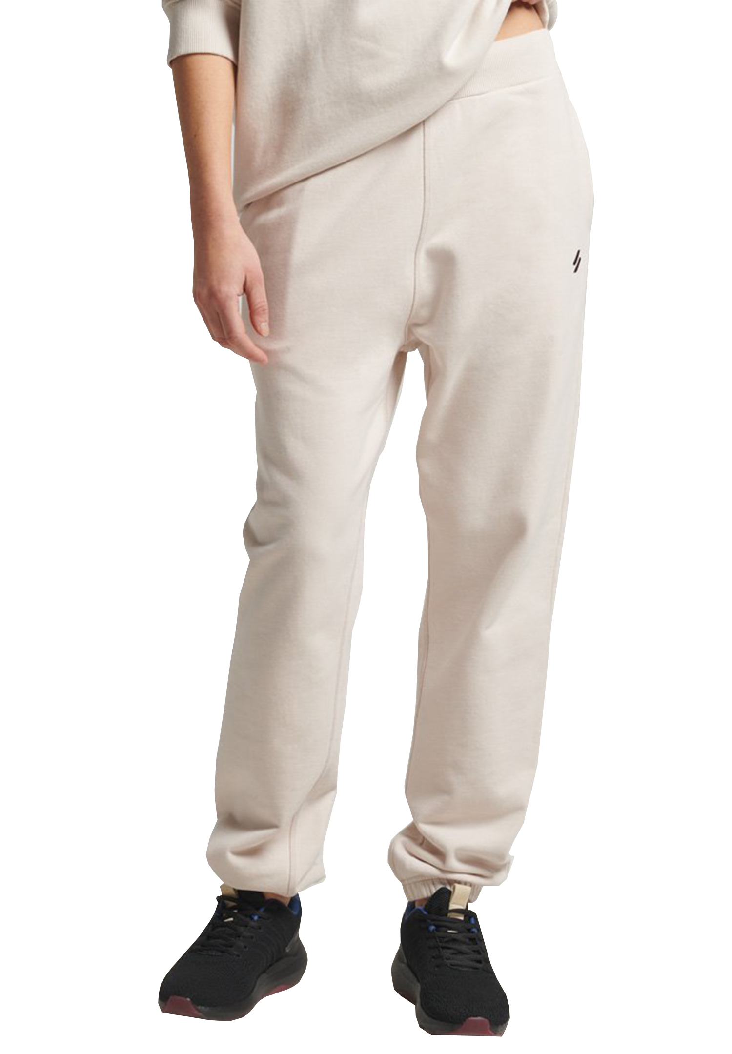 Superdry Damen CREW JOGGERS Jogginghose Sweatpants Fitnesshose beige Superdry Damen CREW JOGGERS Jogginghose Sweatpants Fitnesshose beige von Superdry