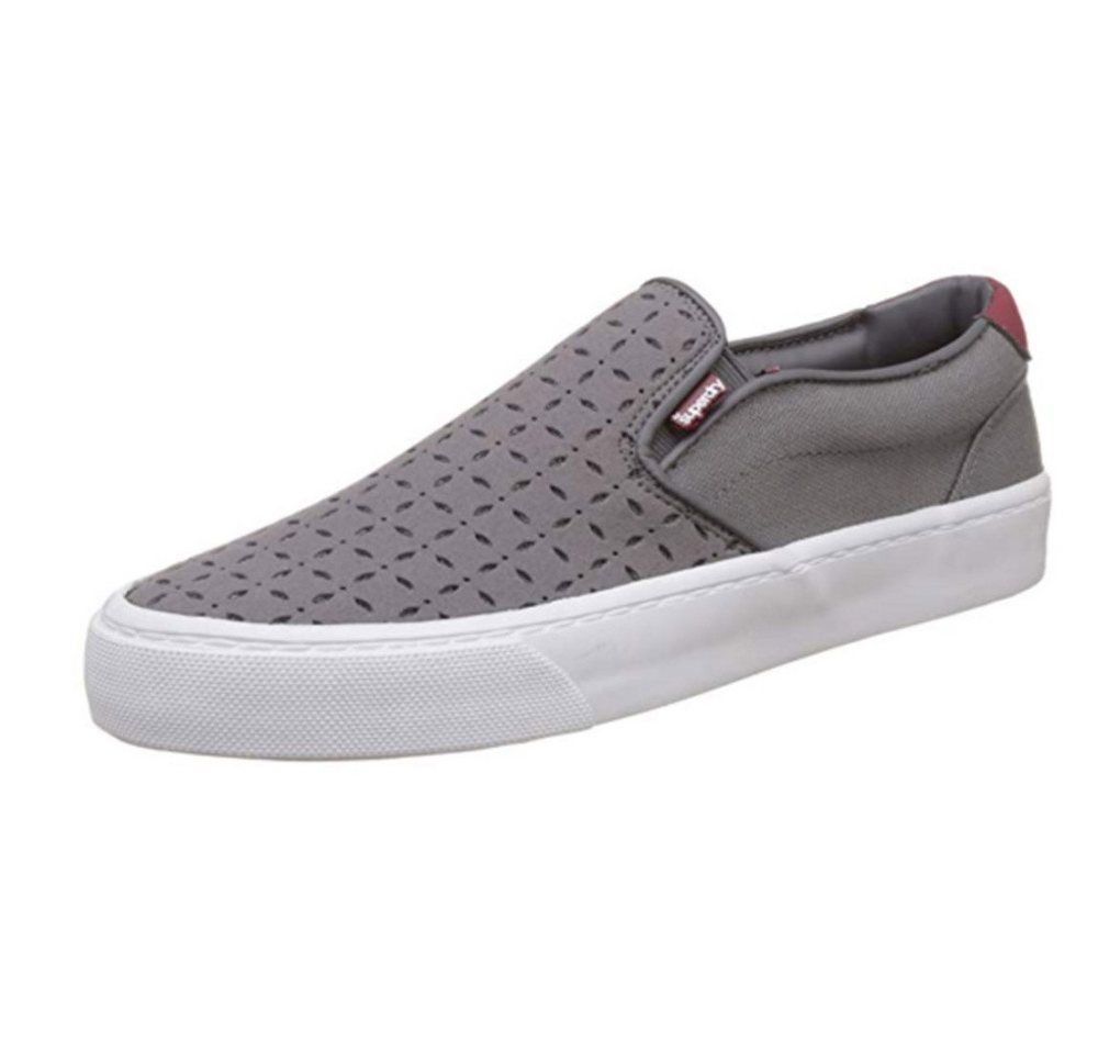 Superdry Dion Slip on Sneaker Grau Superdry Dion Slip on Sneaker Grau von Superdry