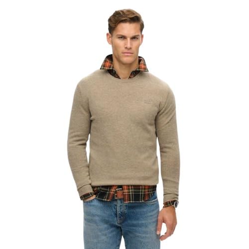 Superdry Essential Slim-Fit Crew Jumper Pullover Herren - XXL Superdry Essential Slim-Fit Crew Jumper Pullover Herren - XXL von Superdry
