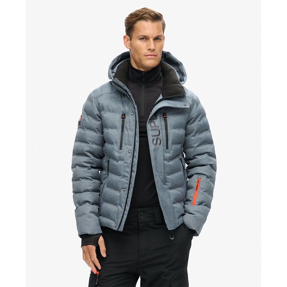 Superdry Fuji Padded Jacket Blau S Mann von Superdry