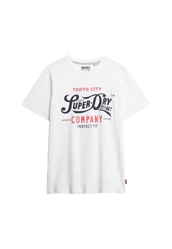 Superdry, T.Shirt VL Tokyo Relaxed Tee, M1012111A, Blue Bottle, XL, Herren, Erwachsene Superdry, T.Shirt VL Tokyo Relaxed Tee, M1012111A, Blue Bottle, XL, Herren, Erwachsene von Superdry
