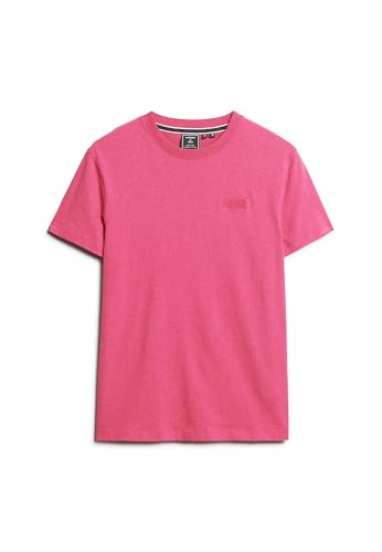 Superdry Herren Vintage Logo Emb Tee T-Shirt, Magenta Marl, XL Superdry Herren Vintage Logo Emb Tee T-Shirt, Magenta Marl, XL von Superdry