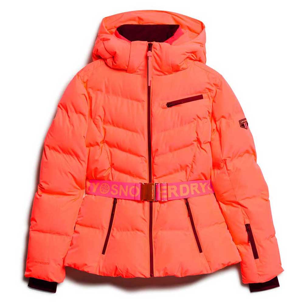 Superdry Luxe Jacket Orange 2XS Frau von Superdry