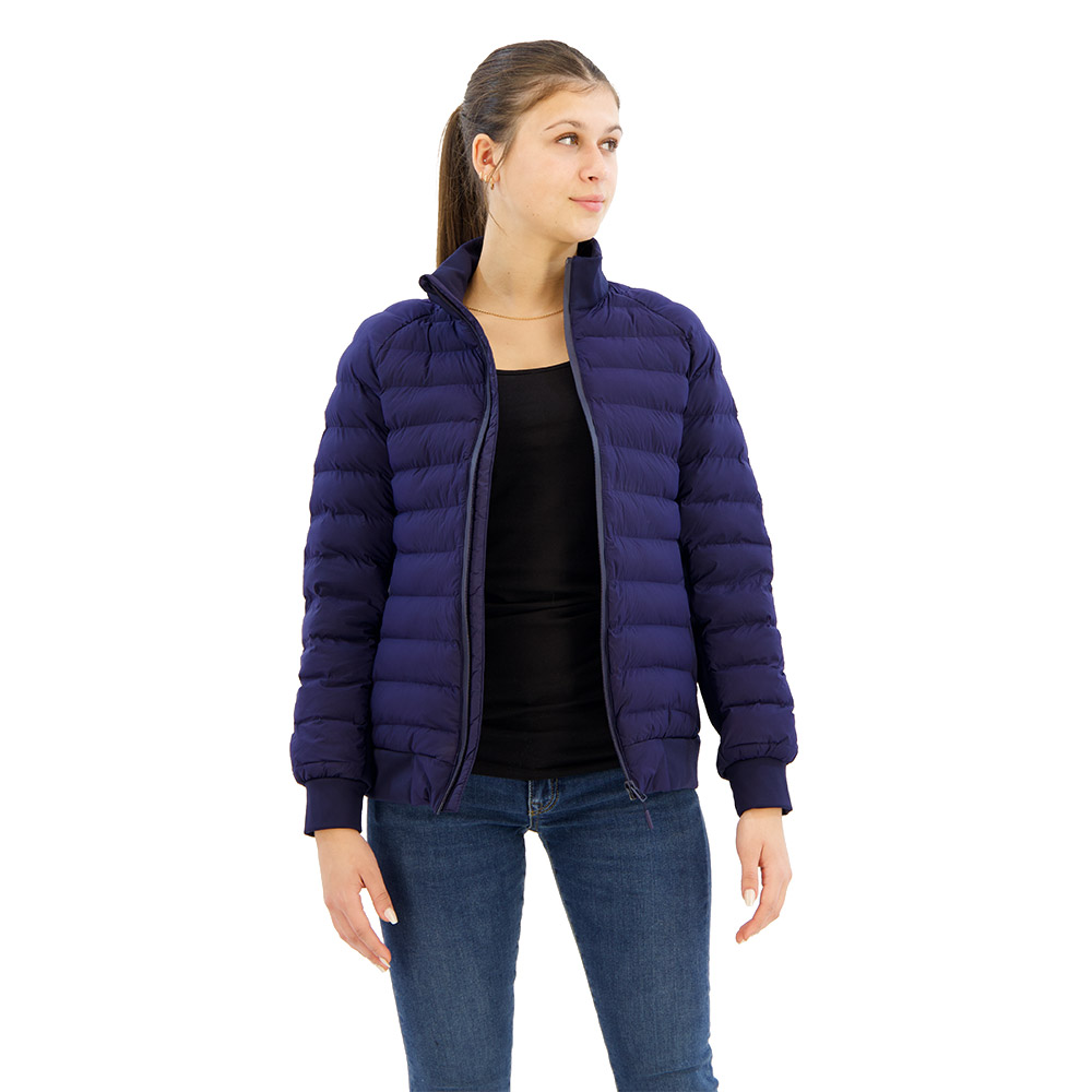 Superdry Motion Hybrid Mid Jacket Blau M Frau von Superdry