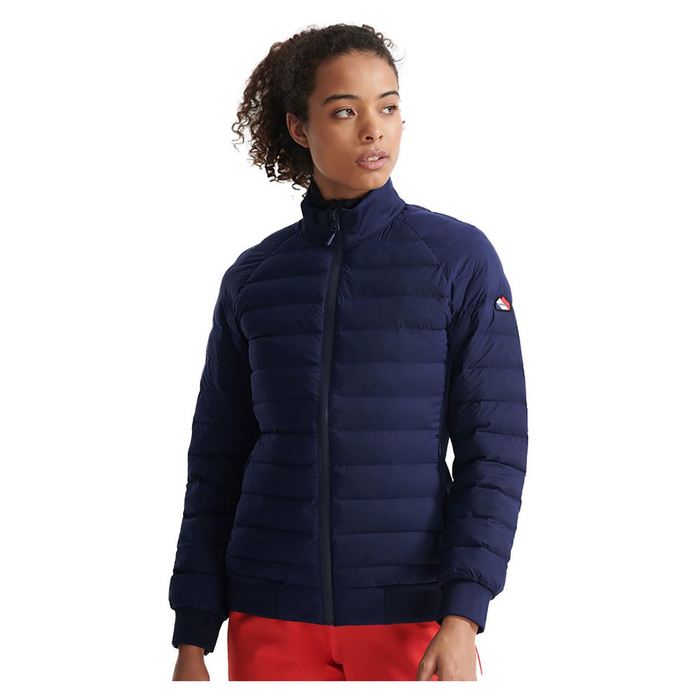 Superdry Motion Hybrid Mid Jacket Blau XS Frau von Superdry