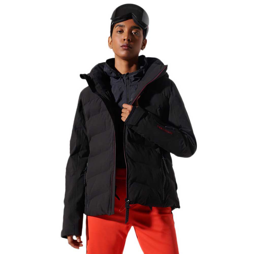 Superdry Motion Pro Puffer Jacket Schwarz M Frau von Superdry