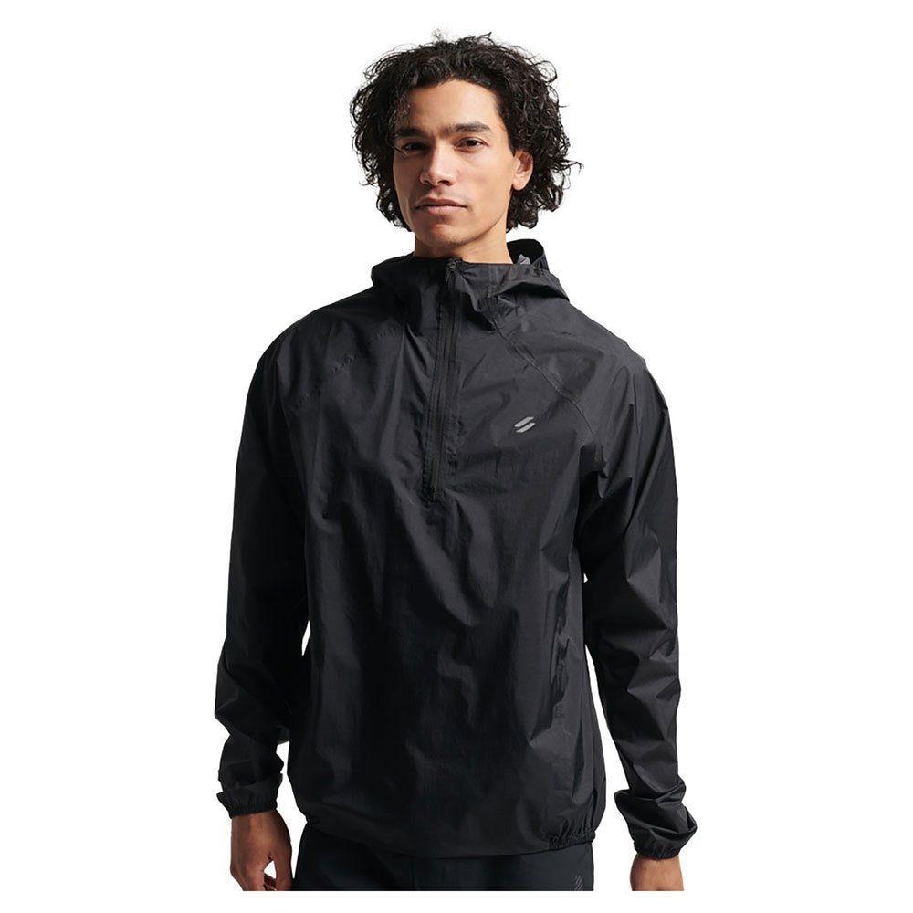 Superdry Run Lw Waterproof Shell Jacket Schwarz L Mann von Superdry