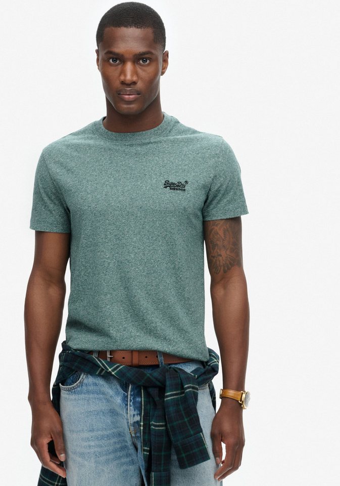 Superdry Rundhalsshirt ESSENTIAL LOGO EMB TEE Superdry Rundhalsshirt ESSENTIAL LOGO EMB TEE von Superdry