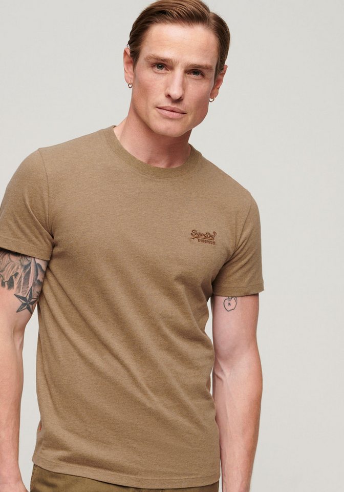 Superdry Rundhalsshirt ESSENTIAL LOGO EMB TEE Superdry Rundhalsshirt ESSENTIAL LOGO EMB TEE von Superdry