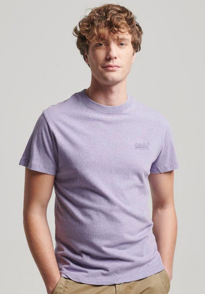 Superdry Rundhalsshirt ESSENTIAL LOGO EMB TEE Superdry Rundhalsshirt ESSENTIAL LOGO EMB TEE von Superdry