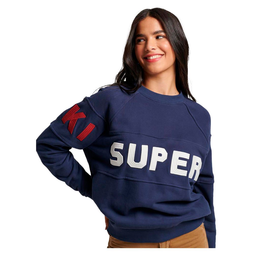 Superdry Ski Hoodie Blau L Frau von Superdry