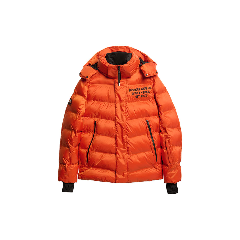 Superdry Sport Jacket Orange L Mann Superdry Sport Jacket Orange L Mann von Superdry