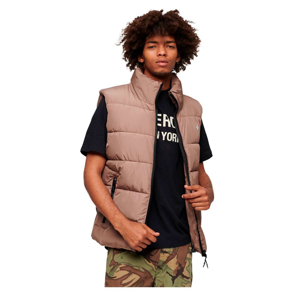 Superdry Sports Vest Braun 2XL Mann von Superdry