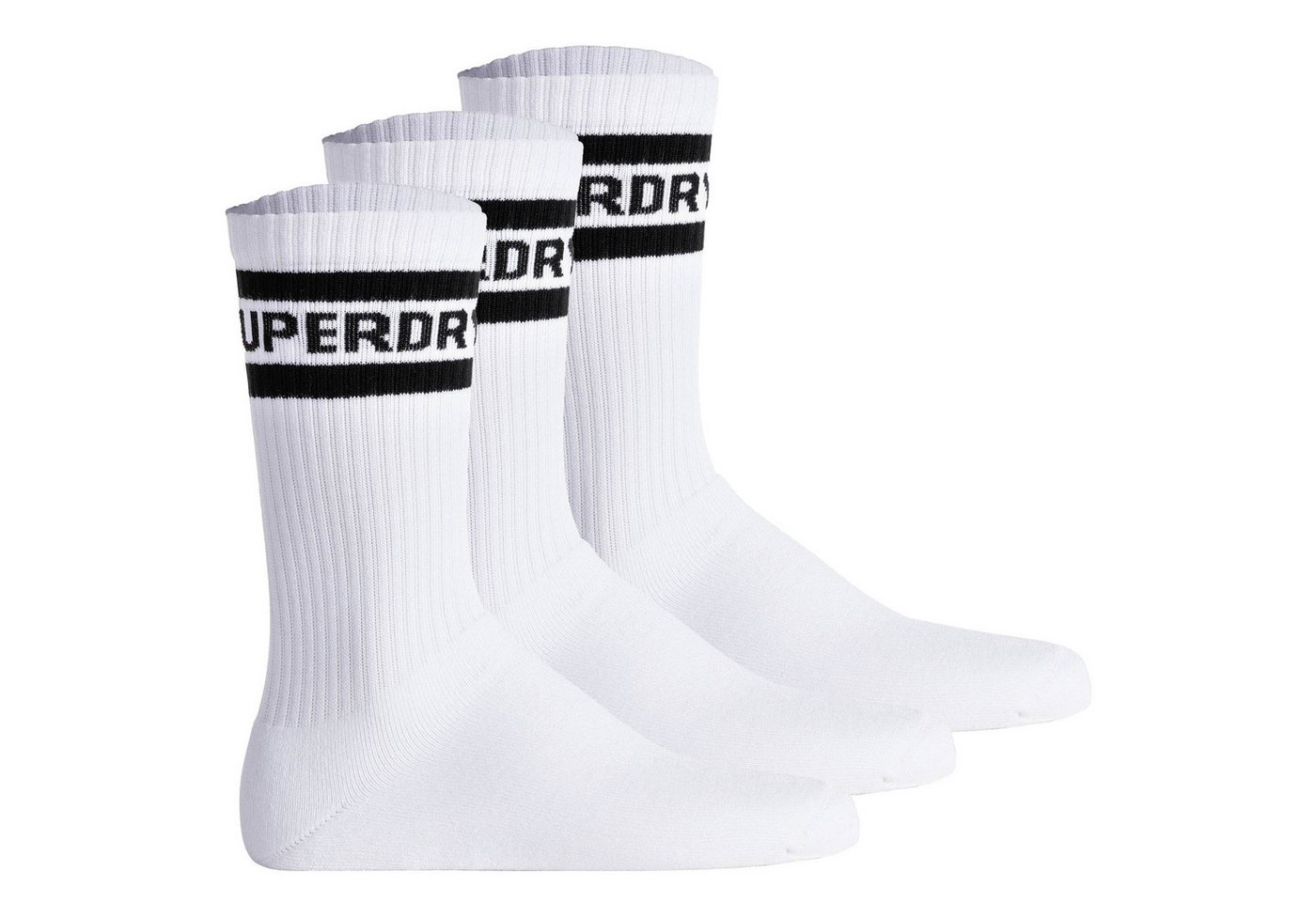 Superdry Sportsocken Unisex Sportsocken 3er-Pack - COOLMAX SPORT CREW (Packung, 3er Pack) Superdry Sportsocken Unisex Sportsocken 3er-Pack - COOLMAX SPORT CREW (Packung, 3er Pack) von Superdry