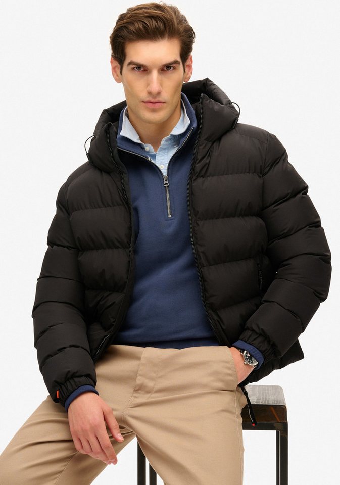 Superdry Steppjacke HOODED SPORTS PUFFER JACKET Superdry Steppjacke HOODED SPORTS PUFFER JACKET von Superdry