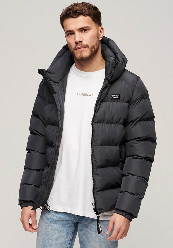 Superdry Steppjacke HOODED SPORTS PUFFER JACKET Superdry Steppjacke HOODED SPORTS PUFFER JACKET von Superdry