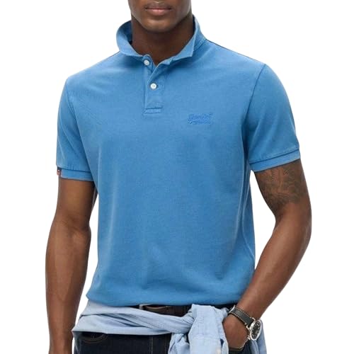 Superdry Vintage Destroy Polo Herren - S Superdry Vintage Destroy Polo Herren - S von Superdry