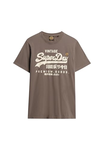 Superdry, T.Shirt VL Workwear Relaxed Tee, M1012110A, Vintage Black, L, Herren Superdry, T.Shirt VL Workwear Relaxed Tee, M1012110A, Vintage Black, L, Herren von Superdry