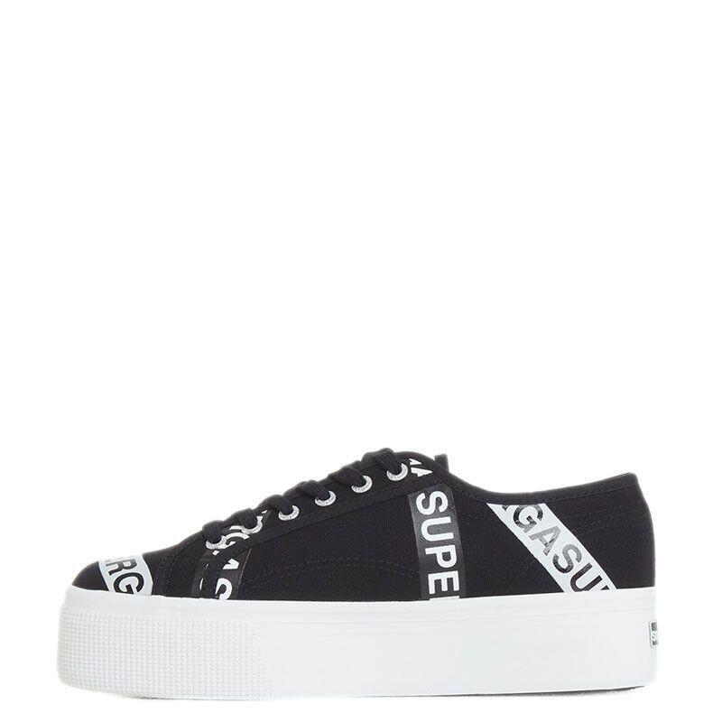 Sneakers für Damen Superga 2790 Lettering Tape Jellysole von Superga