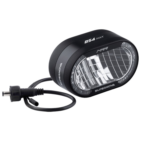 Supernova - B54 Max Akku-Scheinwerfer - Fahrradlampe schwarz Supernova - B54 Max Akku-Scheinwerfer - Fahrradlampe schwarz von Supernova
