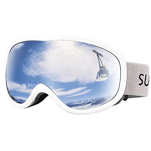Supertrip Skibrille Herren Damen Snowboardbrille für Skifahrer Antifog UV400-Schutz Wintersportarten Skifahren von Supertrip