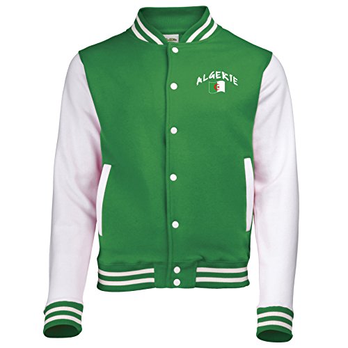 Supportershop Algerien Jacke Unisex L grün von Supportershop