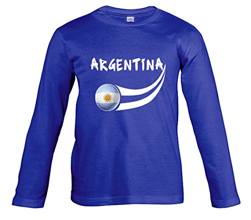Supportershop Argentinien Kinder Langarmshirt S blau Supportershop Argentinien Kinder Langarmshirt S blau von Supportershop