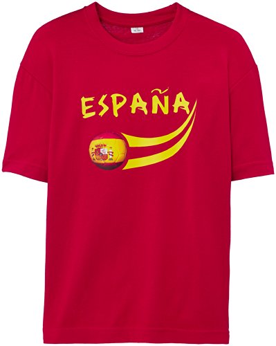 Fussball Fan T-shirt Kinder Spanien Fussball Fan T-shirt Kinder Spanien von Supportershop