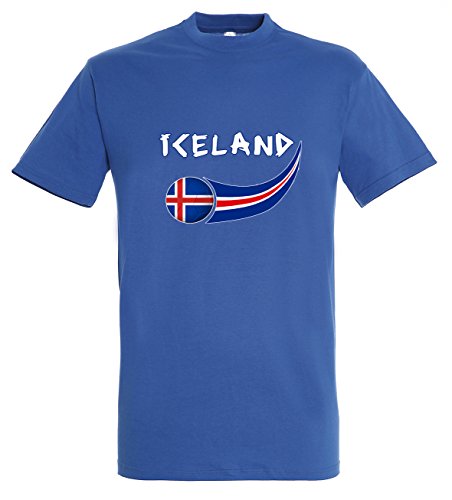 Supportershop Herren Iceland T-Shirt Supportershop Herren Iceland T-Shirt von Supportershop