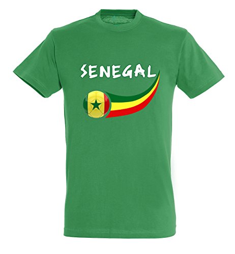 Supportershop Herren T-Shirt Senegal XXL grün von Supportershop